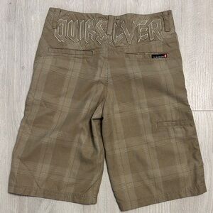 🔥BUNDLESALE Men’s 27 Quiksilver Plaid flat front long Shorts